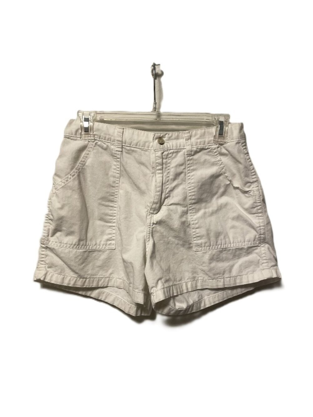 Women's Vintage Basic Blues White Shorts Size 9/10